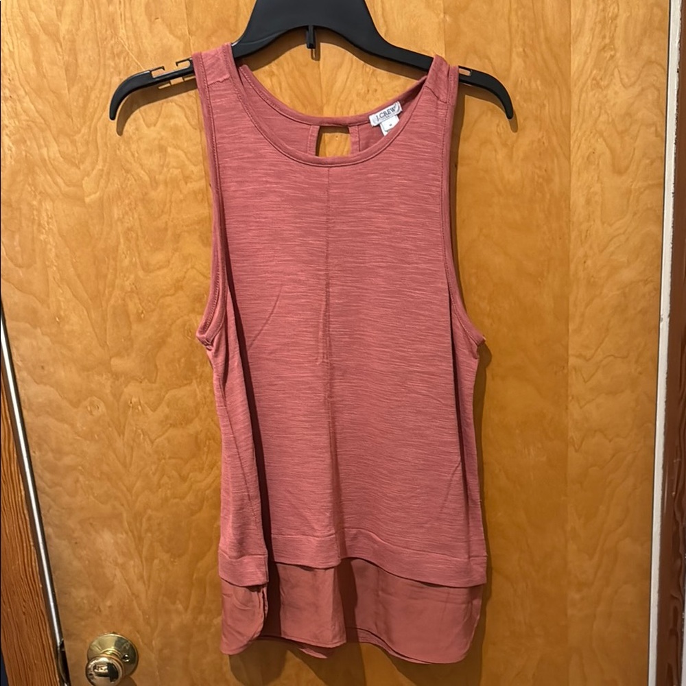 JCrew Pink Sleeveless Women's Top